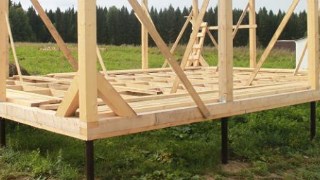 Сарай на винтовых сваях или хозблок на сваях Сатка цена от 2572 руб. / шт.